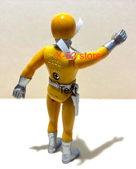 Popy World Hero 20 Sun Vulcan yellow Panther vintage figure Sentai Power Rangers