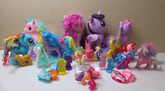 My Little Pony Mixed Lot of 22 Random Figures Various Sizes/Years Some Vintage