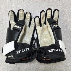 Mylec MK5 Pro Light & Breathable Hockey Gloves – 1 Pair Black & White 13” 33cm