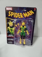 HOT ITEM! Spider-Man Marvel Legends Electro (Francine Frye) 6-Inch AF BY HASBRO