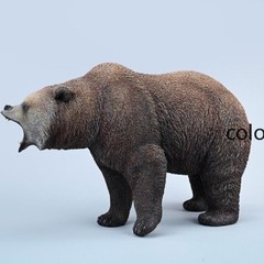 1/6 JXK Brown Bear Model Fierce Animal Soldier Collection GK Statue Toys Resin