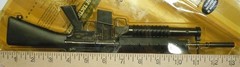 Vintage KidPower Legends of the Tactical Force 1/3 Scale M16A1 Cap Gun 1996