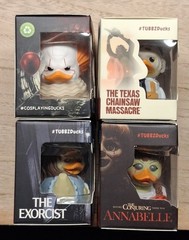 Mini Tubbz Cosplay Duck 2″ Horror Pennywise Leatherface Reagan & Annabelle Lot