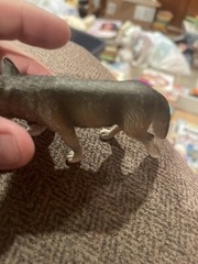 Mojo 2010 Gray Wolf Figure Lifelike Wildlife Animal