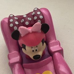 Disney Roadster Racers Minnie Mouse Pink Die cast Car #89 Toy (TC)