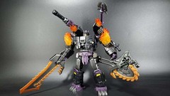 For AOTP Megatronus The Fallen Chain Saw Knife Axe Weapon Upgrade Kits
