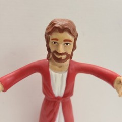 Jesus of Nazareth Bendable Poseable Arms Action Figure 6.25″ tall NJ Crose