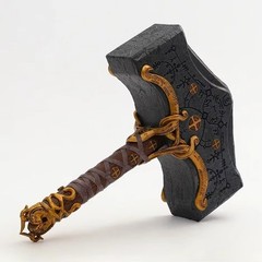 God of War 5 Ragnarok Kratos Hammer Collector’s Edition 29x39cm