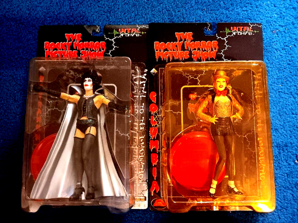 The Rocky HORROR SHOW Dr frank Furter & Columbia 00-1 Free Shipping