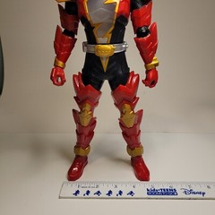 Power Rangers Dino Fury 12″ Figure Spiral Strike Red Ranger Lights Up Descript!