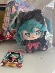 Hatsune Miku Forest Cuties Series LDCX 4-Inch Plush Doll: Black Kitten Cat Cute