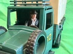 Raiders of the Lost Ark Convoy Truck, ORIGINAL, VINTAGE, *figure not included