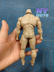 MUFF TOYS ADAM 1/12 Super Flexible Male Action Figure Head 6”Jointed Body Dolls