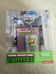 Set of 4 – TNMT – World’s Smallest Micro Action Figure + Comic Book