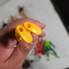 Vintage Power Rangers Figure Lot Dino Thunder Black Red Yellow Ranger Monsters