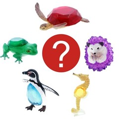 Japanese Blind Box Bag Fake Jewel Encrusted Animal 1 Random Collectible Figure