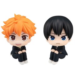 10cm Haikyuu Hinata Shoyo Kageyama Tobio Figure 2pcs Set Look Up Doll Toy