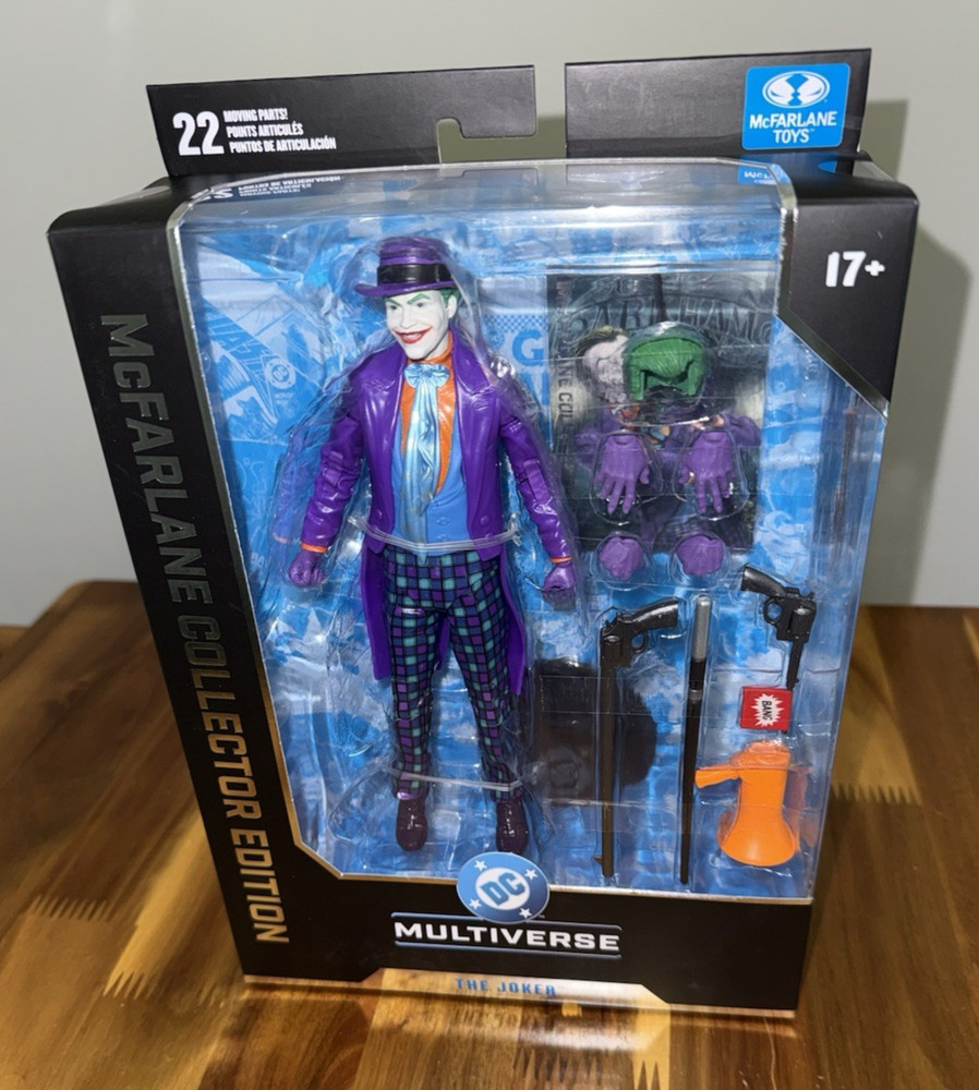 DC Multiverse McFarlane Toys The Joker Batman #57 Figure New