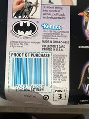 LEGENDS OF BATMAN Longbow batman MIP MOC 1995 626