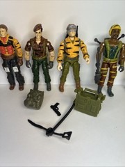 Gi Joe Tiger Force 1988 Lot Flint, Duke, Lifeline, Roadblock, Dusty, All 10