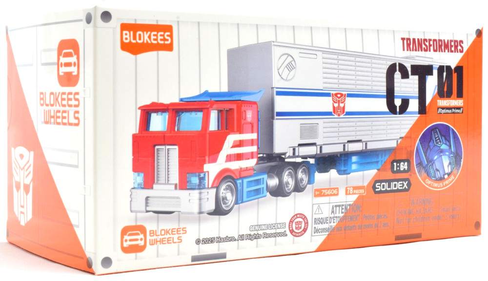 Blokees Transformers CT01 Optimus Prime Truck – Blokees Wheels 1:64 Model 75606