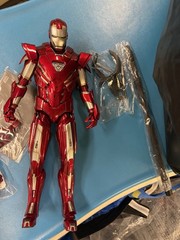 No Box Hot Toys MMS213 Iron Man 3 Mark XXXIII 33 Silver Centurion Used