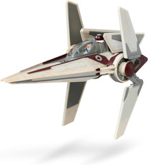 Star Wars Micro Galaxy Squadron V-Wing Starfighter – 3-Inch Light Armor Class Ve
