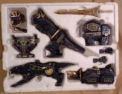 Mighty Morphin Power Rangers Megazord Black & Gold Edition 2261, vintage 1993