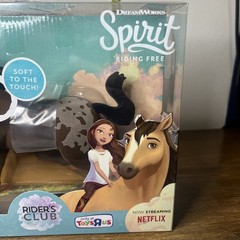 DreamWorks Spirit Riding Free Horse Junipero Flaca Lot Of 2 ToysRus Soft Touch