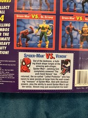 Vintage 1994 ToyBiz SPIDER-MAN Web Of Steel “Spider-Man vs. Venom” Sealed