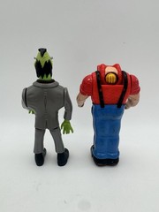 Vintage Kenner Real Ghostbusters Frankenstein Hard Hat Horror Figure Lot 1988-89