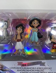 Disney 100 Years Of Love Collector Character Figure Set Limited Edition 8 Pieces