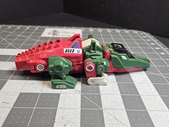 Transformers G1 Headmaster Skullcruncher 1987 Alligator Decepticon Not Complete