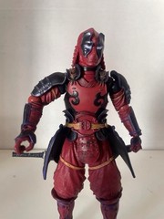 Bandai Manga Realization Samurai Kabukimono Deadpool 7” Figure No Accessories