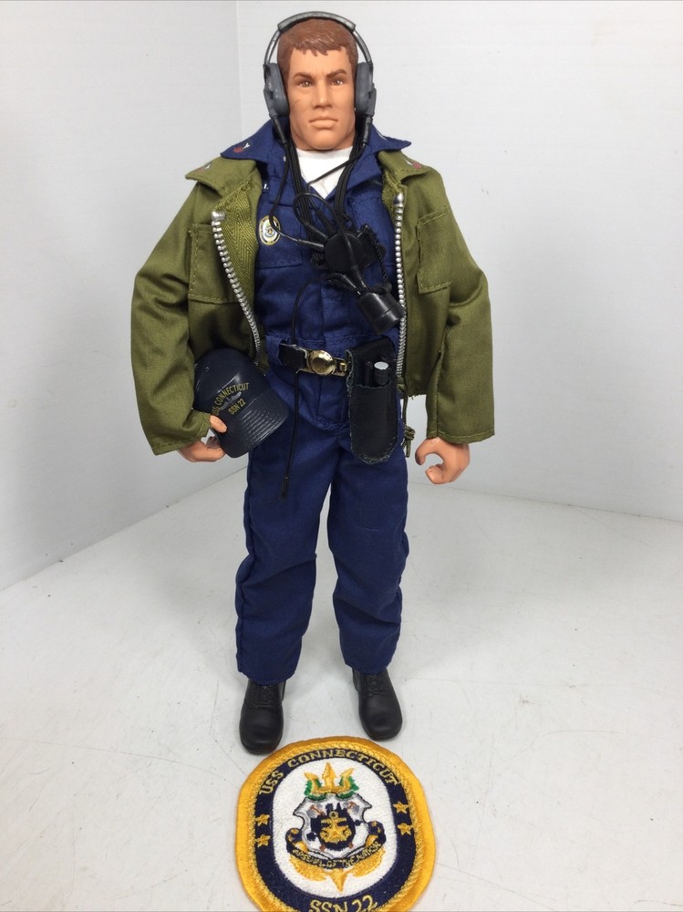 1/6 HASBRO GI JOE US NAVY MODERN SUBMARINE CREWMAN USS CONNECTICUT SSN-22 21ST