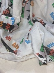 Lot Of (2) Vintage Batman & Joker 1980s Twin Size Blankets (1989) DC Comics