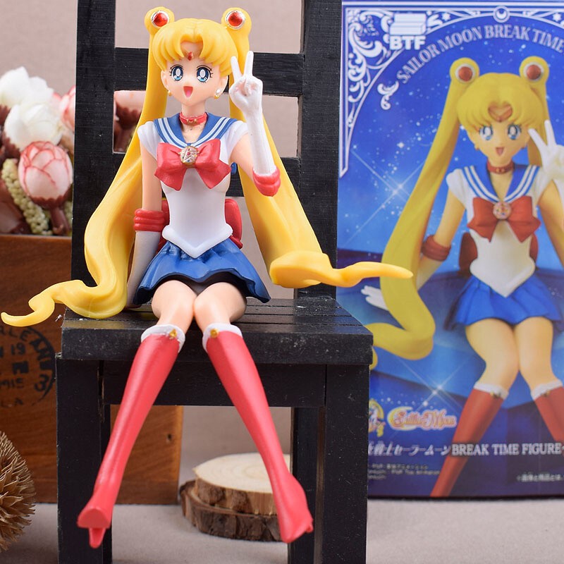 Sailor Moon Break Time Mercury Mars Venus Jupiter Figure With Box 5pcs Set Gifts