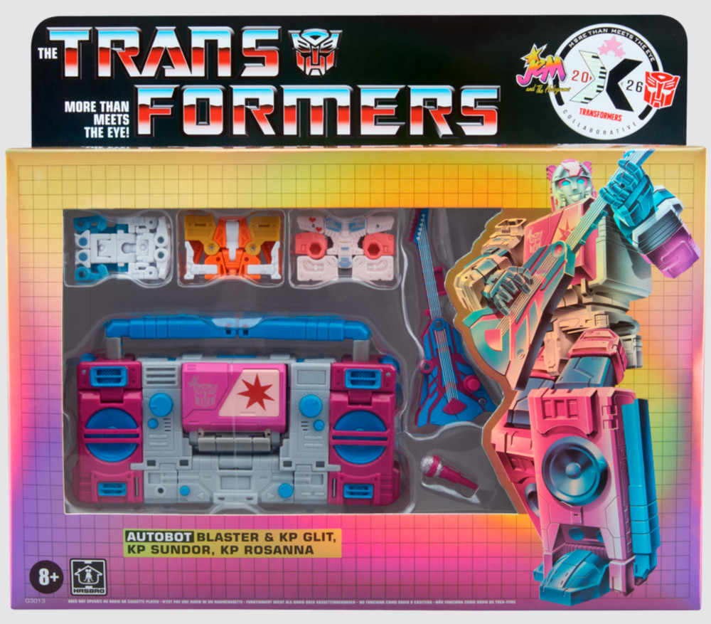 SDCC 2026 Hasbro Transformers x Jem and the Holograms mash-up set Comic Con