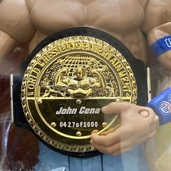 John Cena Mattel WWE Series 1 GOLD BELT CHASE Figure #427 Of 1000 New RARE!!!