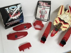 VINTAGE 1985 G1 Transformers JETFIRE Figure Jet Plane w/ Paperwork ****READ****