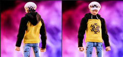 BW-LAW-SWT: 1/12 Custom Sweater for Bandai SHF One Piece Trafalgar Law
