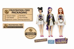 Kpop Demon Hunter Dolls Singing 11.8″ Set Of 3 Frustration Free Packaging