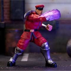 Street Fighter II M. Bison 1/12 Scale Action Figure Toy Licensed by Capcom