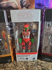 Hasbro Star Wars Mandalorian Warrior Holiday Edition Dark Trooper Echo Figures