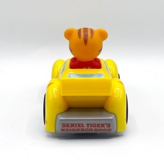 Daniel Tiger Yellow Car Pull-Back Racing Vehicle Racer 2017 Jakks Pacific PBS 6”