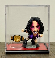 WWE Zuru Ballers SET of 4 RARE figures in Display cases w/championship belts