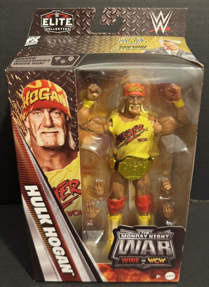WWE Elite Monday Night War Series 11 Hulk Hogan HTF