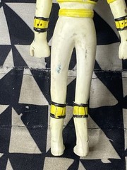 1994 POWER RANGERS White Ranger AF Bendable Rubber Bend-Em Jason David Frank VTG