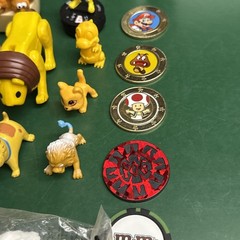 Lot of 50+ Vintage Mixed Lot PVC Plastic Toys, Disney, Pixar, Smurfs, Snoopy