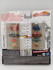 Beyblade Metal Masters Crushing Blast Rock Zurafa & Torch Gemios – Hasbro 2012